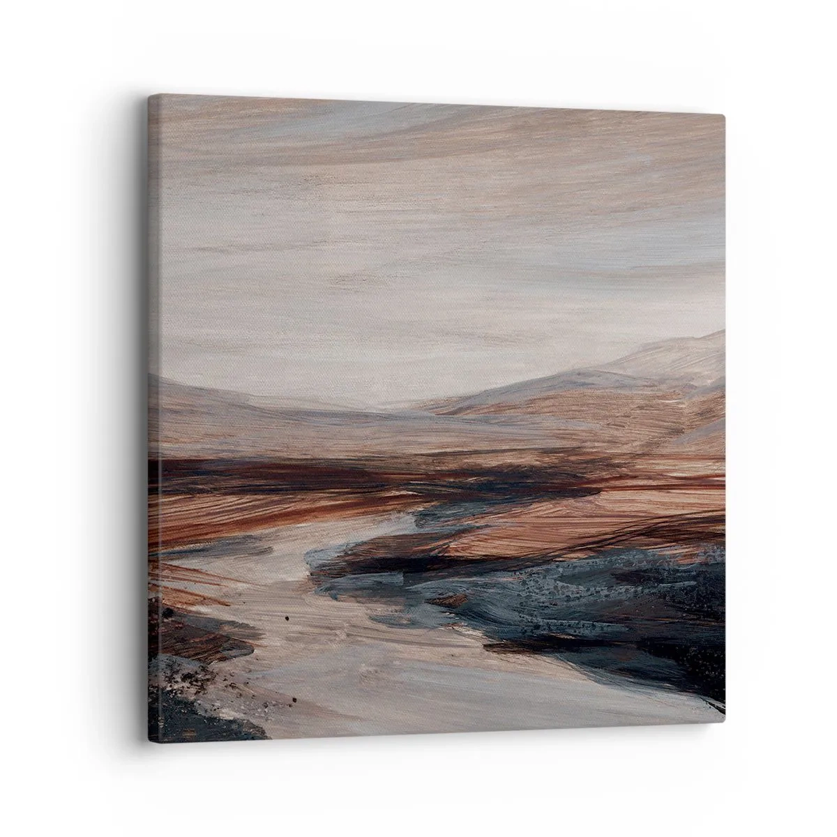 Impression sur toile - Image sur toile - Une vallée tranquille - 30x30 cm
