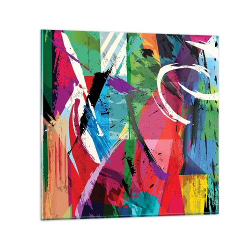 Impression sur verre - Image sur verre - Rapide, vif et bondissant - 30x30 cm