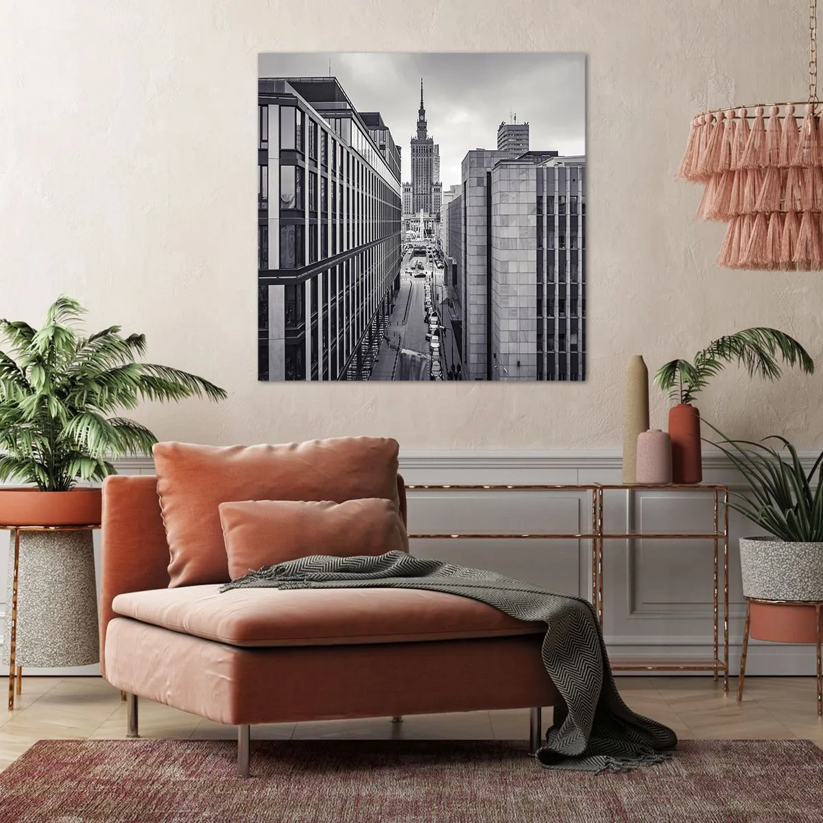 Impression sur toile - Image sur toile - Vallée de Varsovie - 70x70 cm