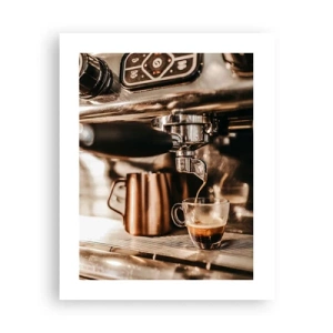Affiche - Poster - Lueur de café - 40x50 cm