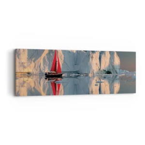 Impression sur toile - Image sur toile - Aux limites du monde - 90x30 cm