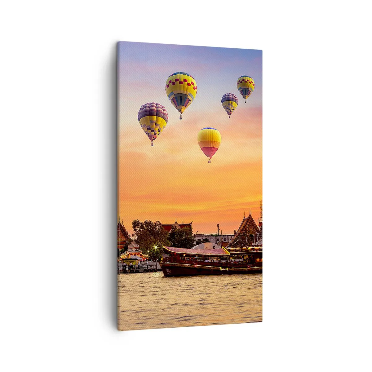 Impression sur toile - Image sur toile - C'est ici que naissent les contes de fées - 45x80 cm