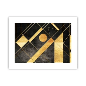 Affiche - Poster - Soleil du désert - 40x30 cm