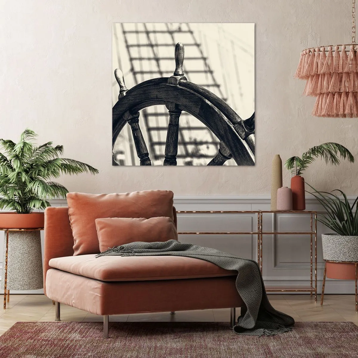 Impression sur toile - Image sur toile - Histoires de mer - 70x70 cm