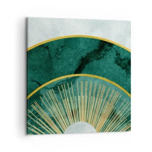 Impression sur toile - Image sur toile - Un autre système solaire - 50x50 cm