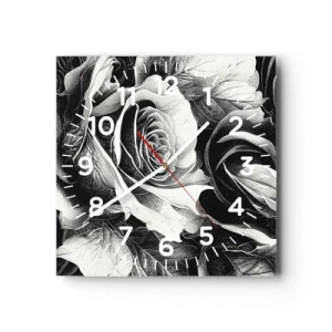 Horloge murale - Pendule murale - Toujours une reine - 40x40 cm