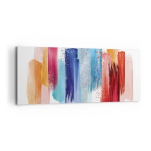 Impression sur toile - Image sur toile - En haut et en bas - 100x40 cm