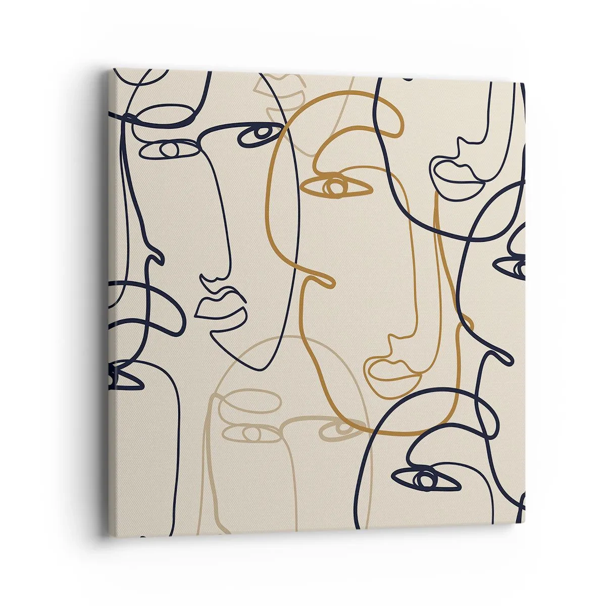 Impression sur toile - Image sur toile - Portrait multiplié - 40x40 cm