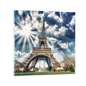 Impression sur verre - Image sur verre - La seule et unique sous le soleil - 40x40 cm