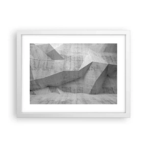 Affiche dans un cadre blanc - Poster - Un vrai challenge - 40x30 cm