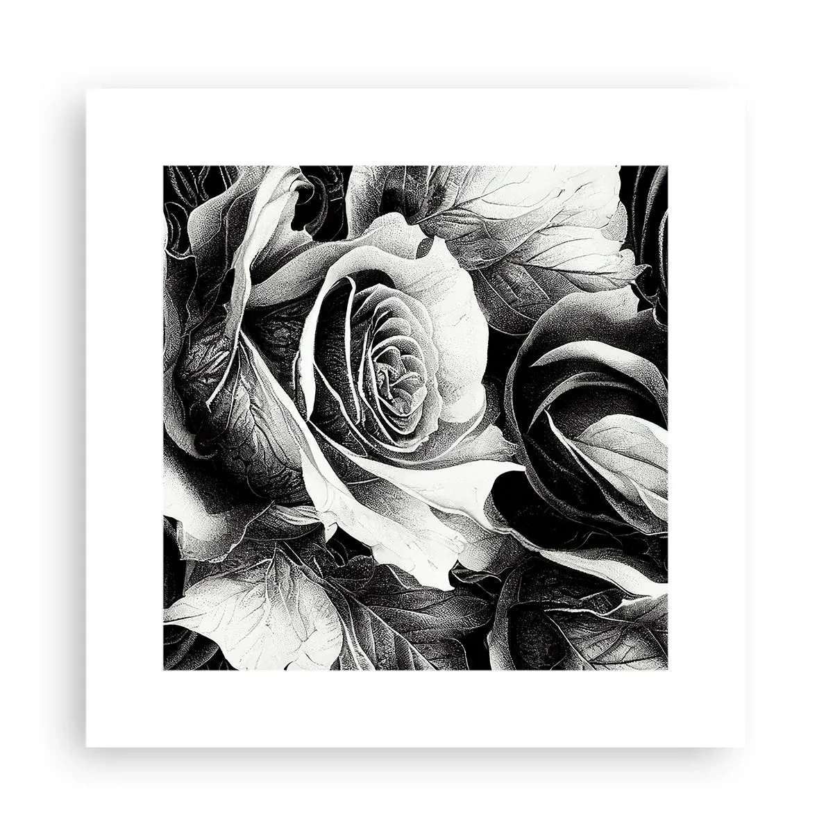 Affiche - Poster - Toujours une reine - 30x30 cm