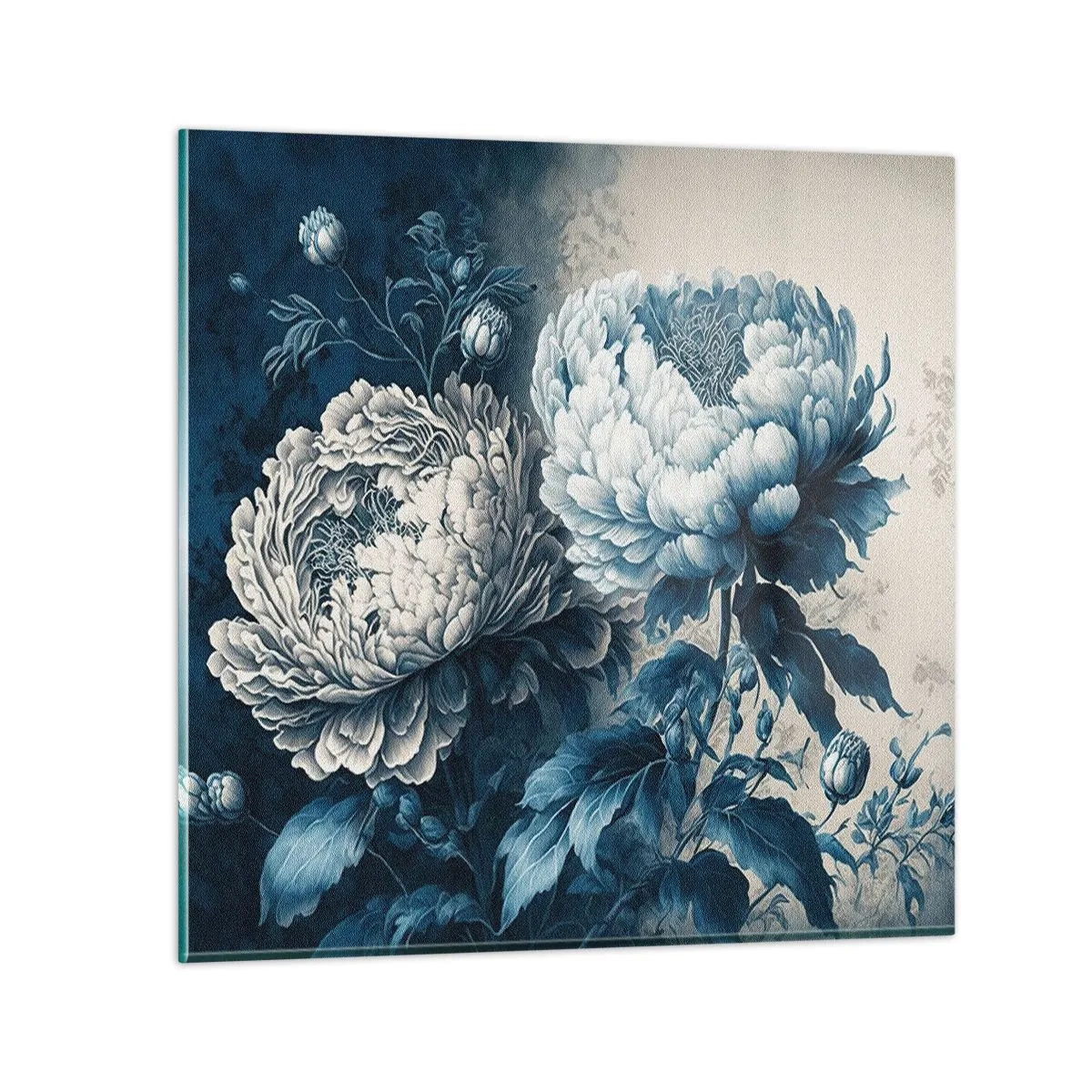 Impression sur verre - Image sur verre - Paire assortie - 40x40 cm