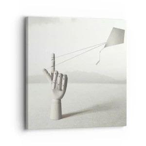 Impression sur toile - Image sur toile - Épreuve de force - 30x30 cm