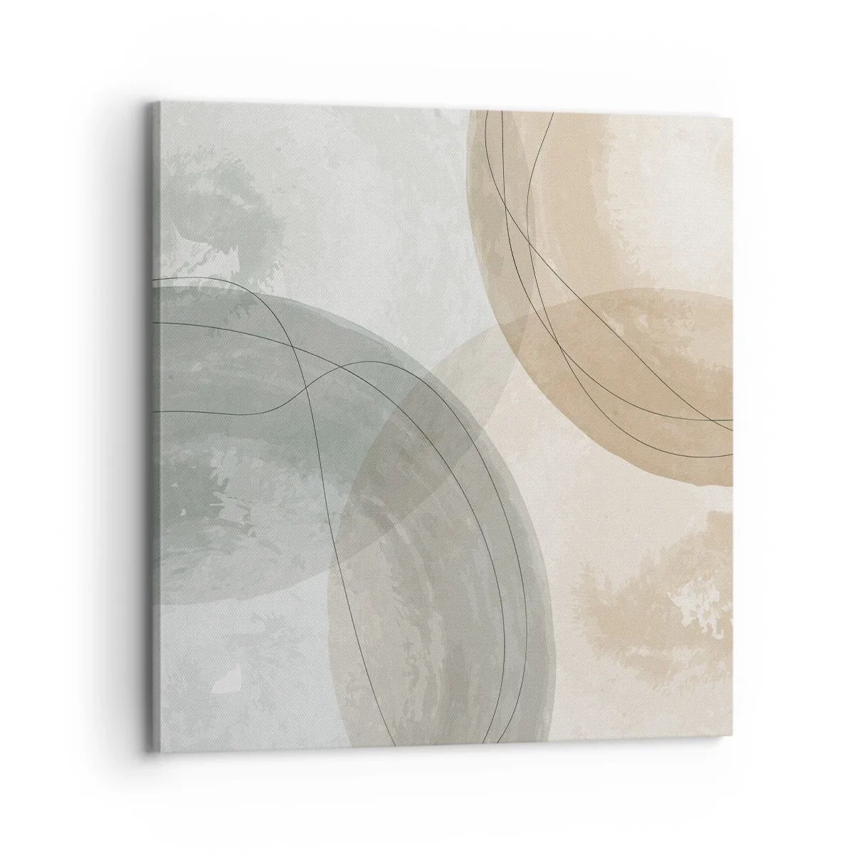 Impression sur toile - Image sur toile - Mondes pénétrants - 70x70 cm