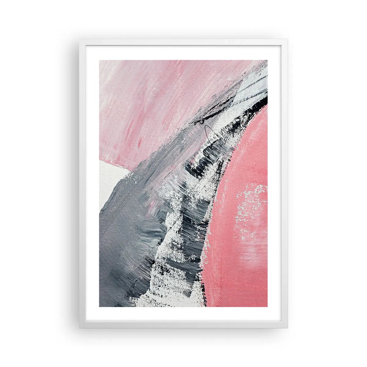 Affiche dans un cadre blanc - Poster - Composition assortie - 50x70 cm