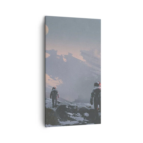 Impression sur toile - Image sur toile - Sous une étoile inconnue - 45x80 cm