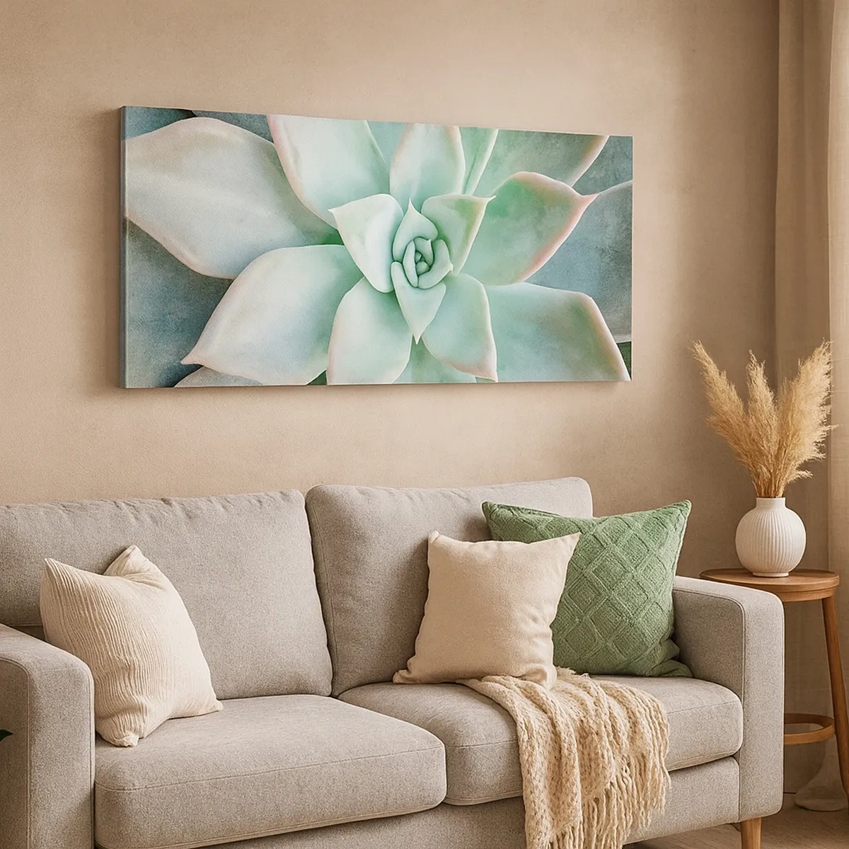 Impression sur toile - Image sur toile - Le coeur du désert - 30x30 cm