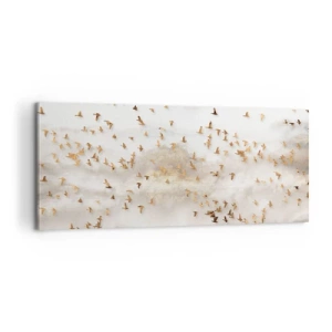 Impression sur toile - Image sur toile - Il est l'heure… - 100x40 cm