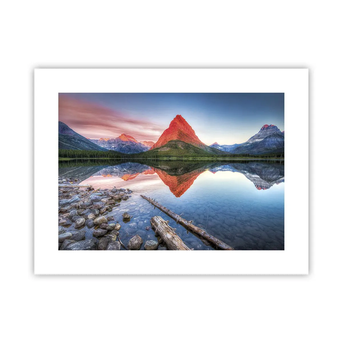 Affiche - Poster - Chaleur et fraicheur - 40x30 cm