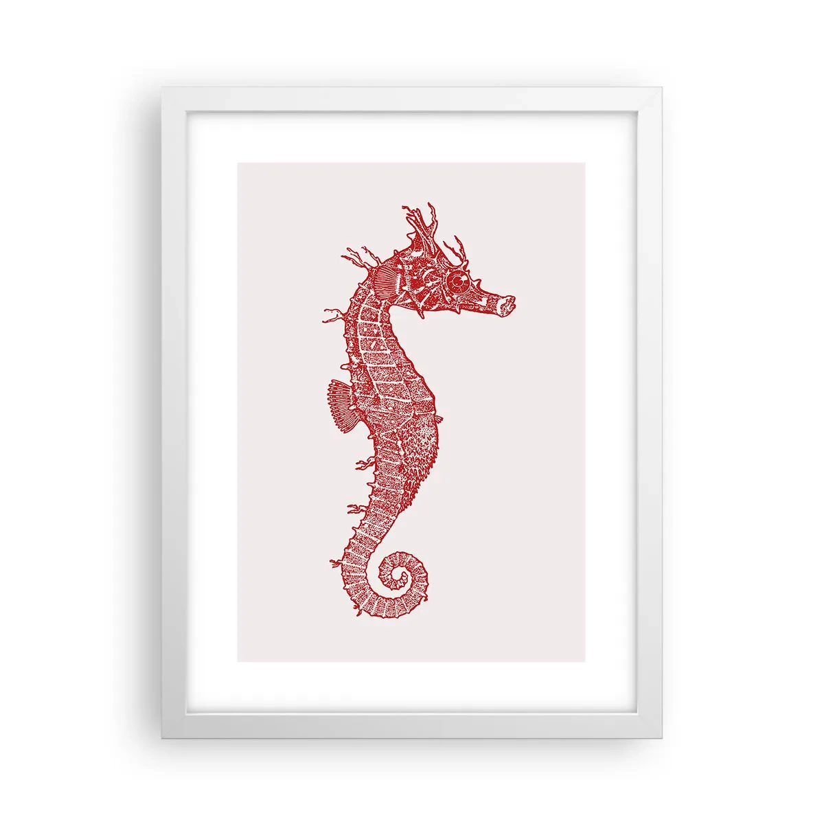 Affiche dans un cadre blanc - Poster - Une créature complexe - 30x40 cm