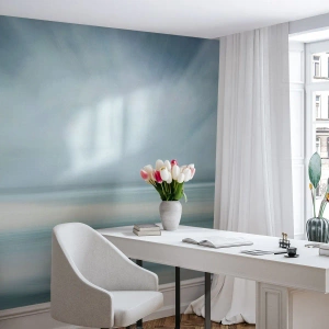 Papier Peint Photo Premium Canvas - Paix à l'horizon - Brillant, Morceau, Ciel - 150x105 cm