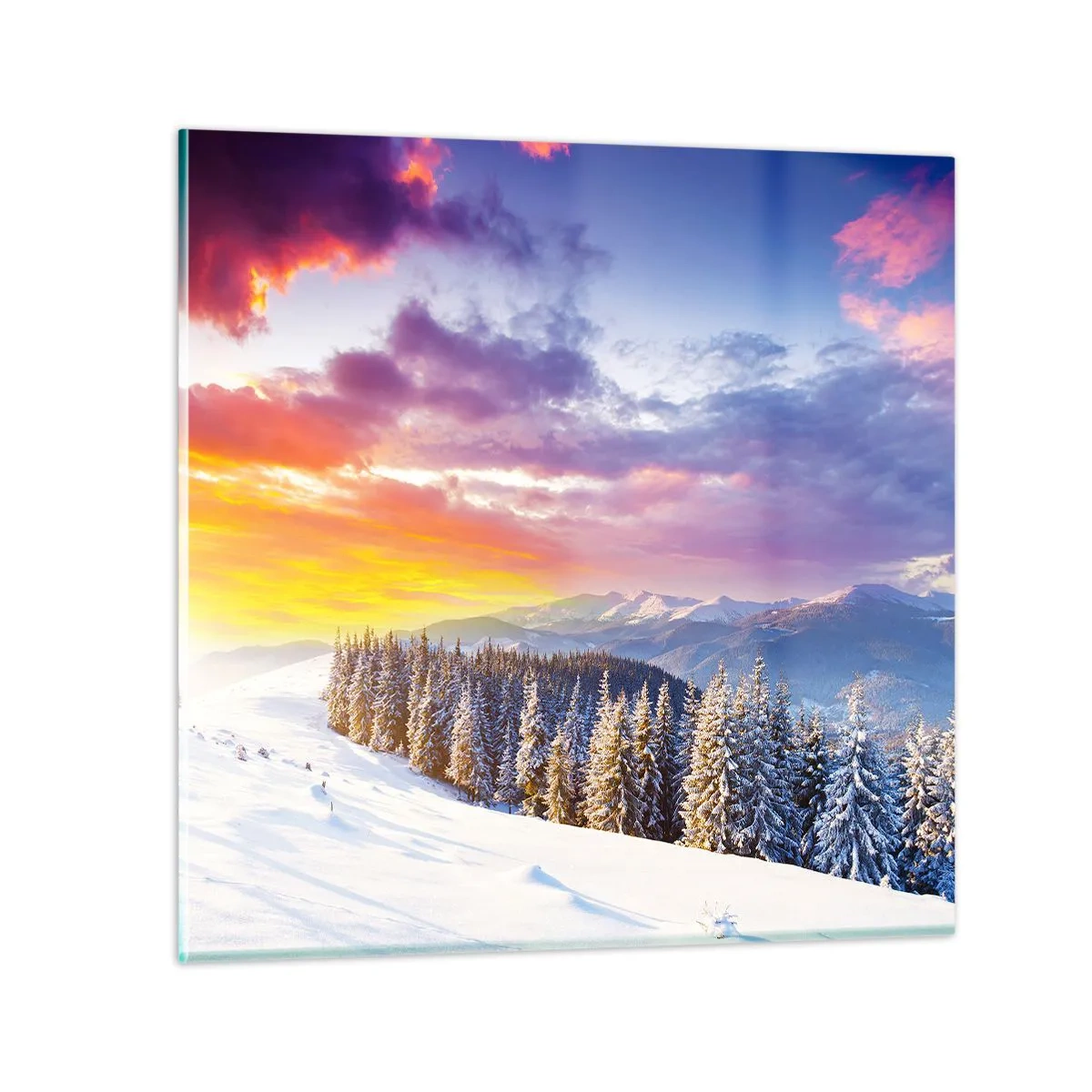 Impression sur verre - Image sur verre - En pleine journée - 70x70 cm