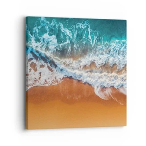 Impression sur toile - Image sur toile - Toujours ensemble - 30x30 cm