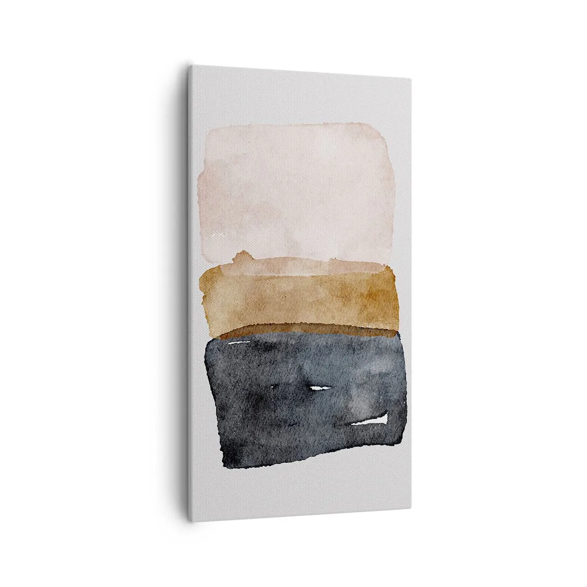 Impression sur toile - Image sur toile - Composition de couleurs de la terre - 55x100 cm