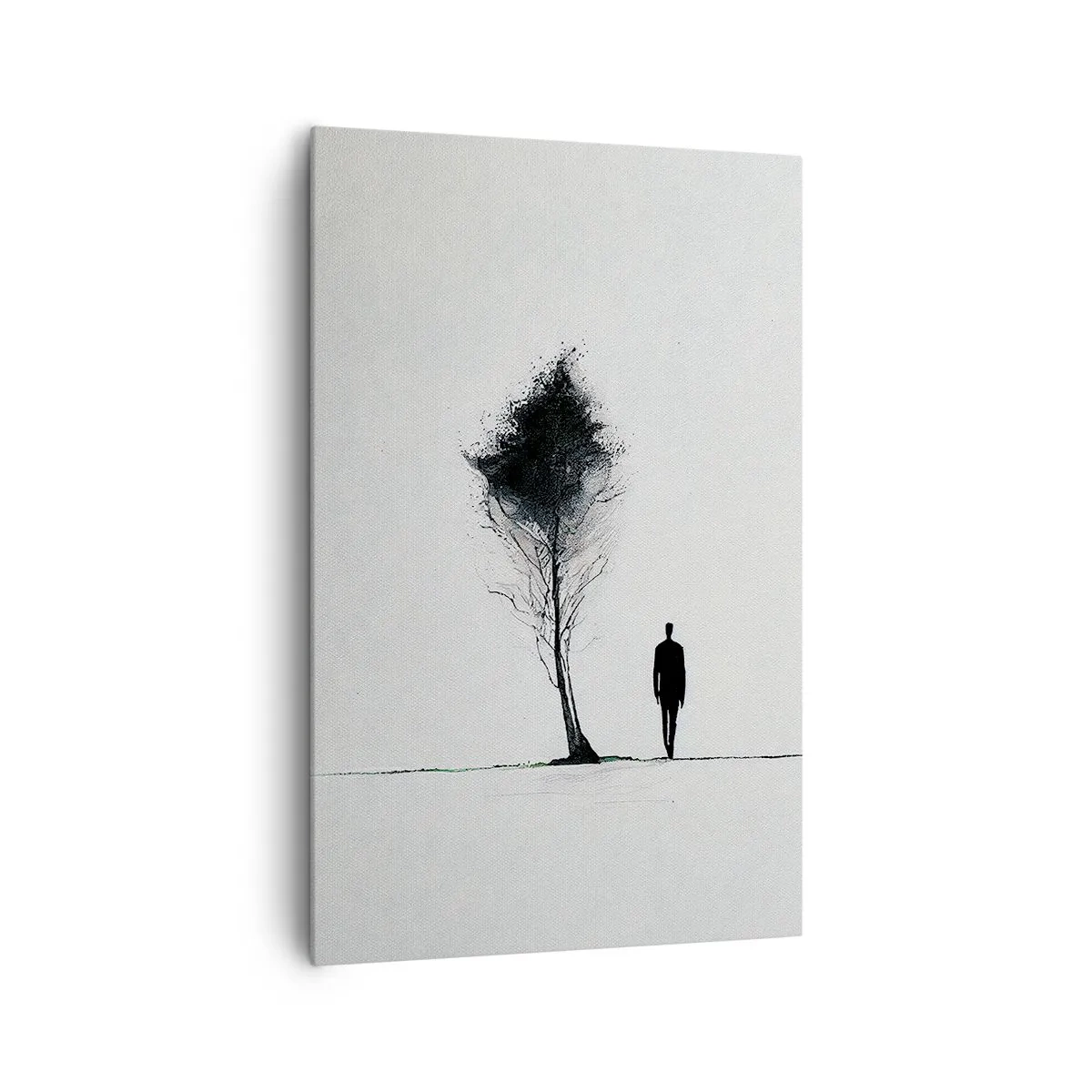 Impression sur toile - Image sur toile - Nous errons tous - 80x120 cm