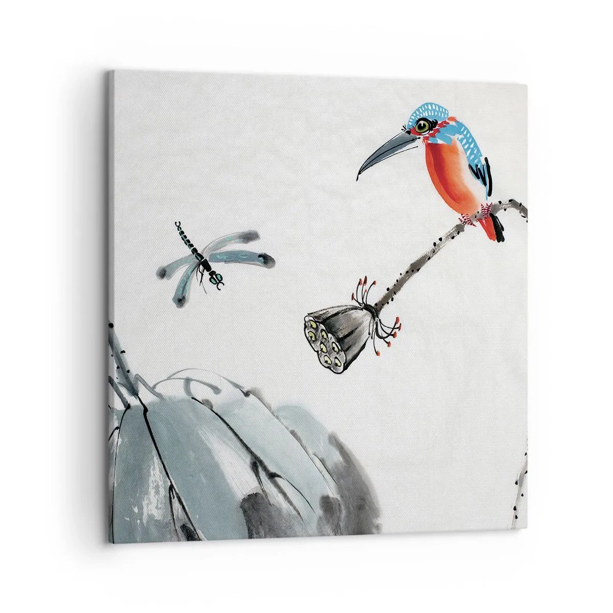 Impression sur toile - Image sur toile - La vie du champ - 50x50 cm