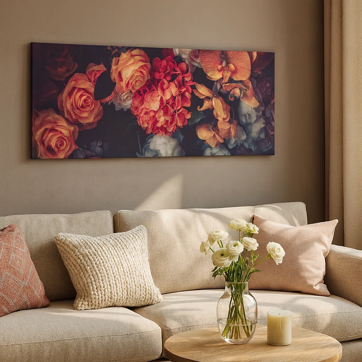 Impression sur toile - Image sur toile - Comme chez les maîtres hollandais - 30x30 cm