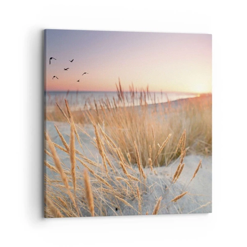 Impression sur toile - Image sur toile - Berceuse baltique - 70x70 cm