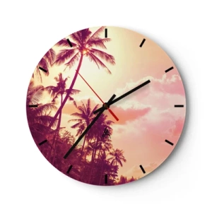 Horloge murale - Pendule murale - Tu dois choisir - 40x40 cm
