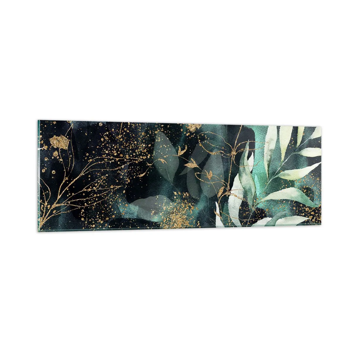 Impression sur verre - Image sur verre - Jardin magique - 90x30 cm