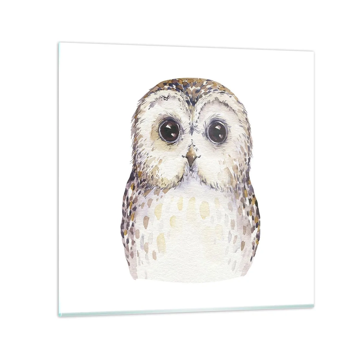 Impression sur verre - Image sur verre - Regarde-moi dans les yeux - 40x40 cm