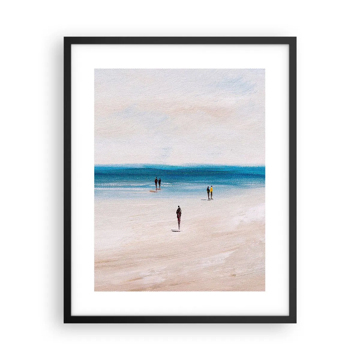 Affiche dans un cadre noir - Poster - Un besoin naturel - 40x50 cm