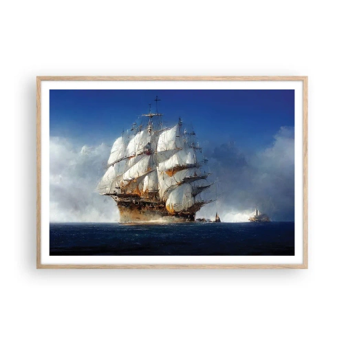 Affiche dans un chêne clair - Poster - La grande gloire ! - 100x70 cm