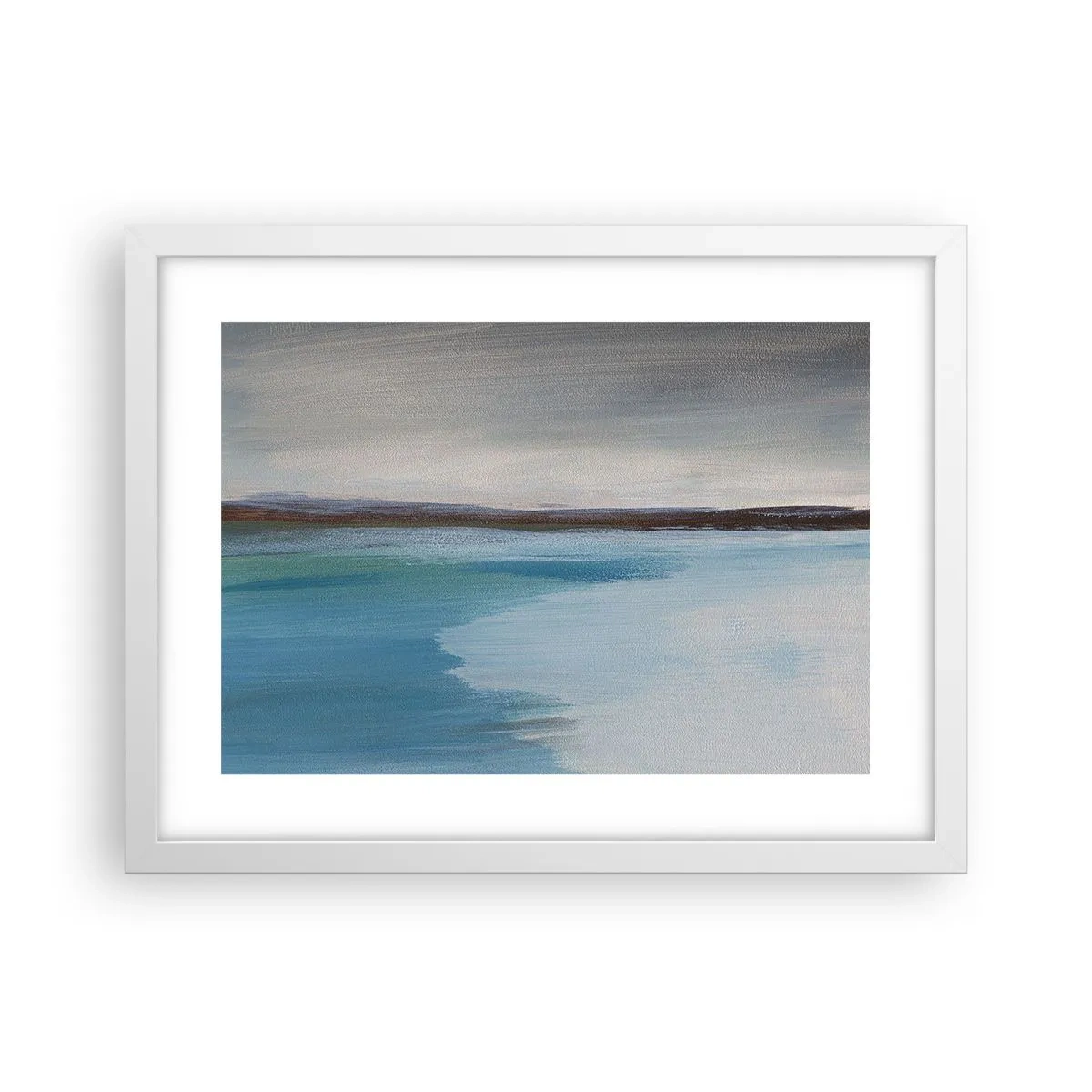 Affiche dans un cadre blanc - Poster - Paysage horizontal - 40x30 cm