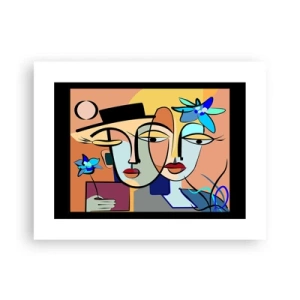 Affiche - Poster - Le Rendez-vous de Picasso - 40x30 cm