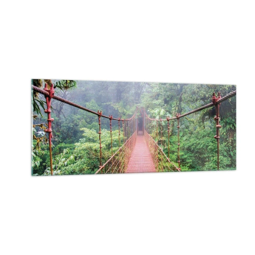 Impression sur verre - Image sur verre - Suspendu sur les couronnes - 100x40 cm