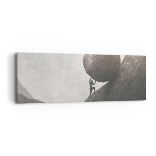 Impression sur toile - Image sur toile - Je crois contre tout espoir - 90x30 cm