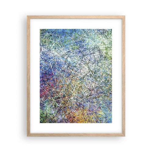 Affiche dans un chêne clair - Poster - Ce n'est pas si simple - 40x50 cm