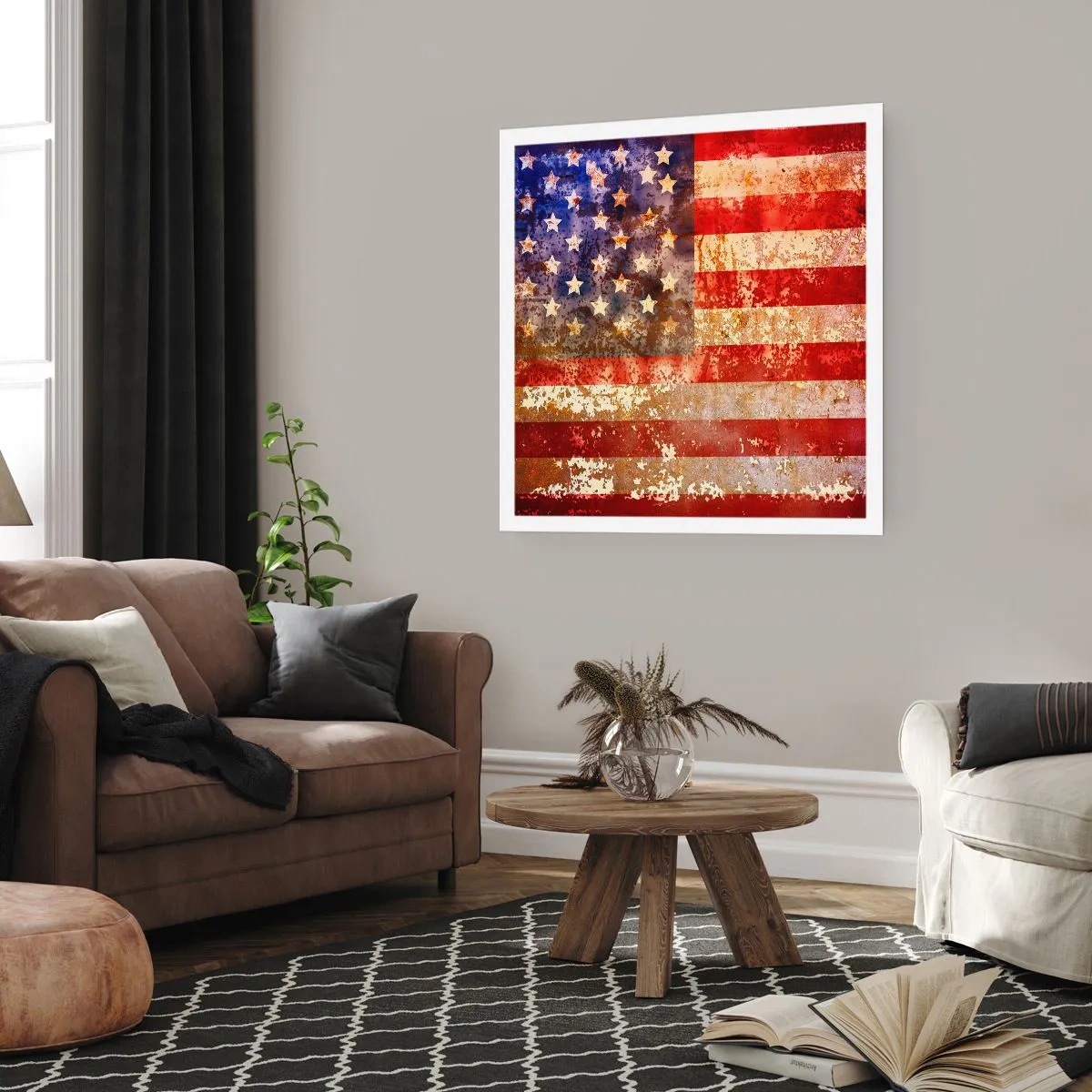 Affiche - Poster - La gloire ne s'efface pas - 30x30 cm