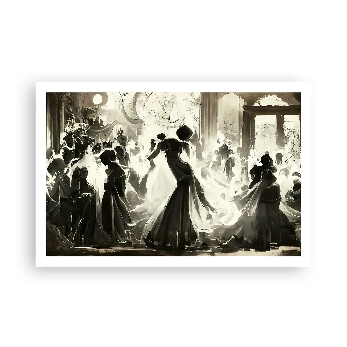 Affiche - Poster - La grande mascarade - 91x61 cm