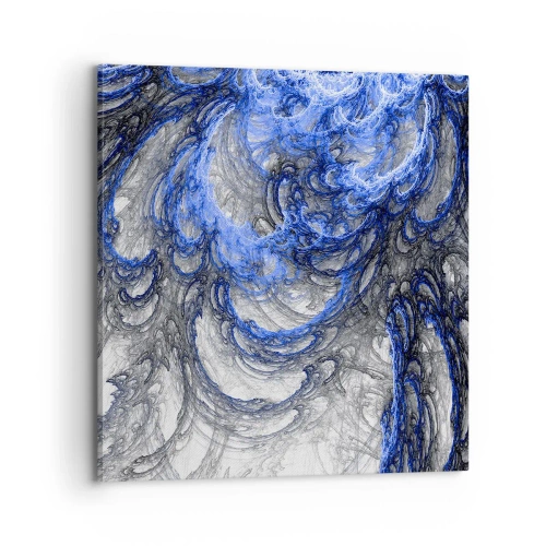 Impression sur toile - Image sur toile - La naissance d'une vague - 70x70 cm