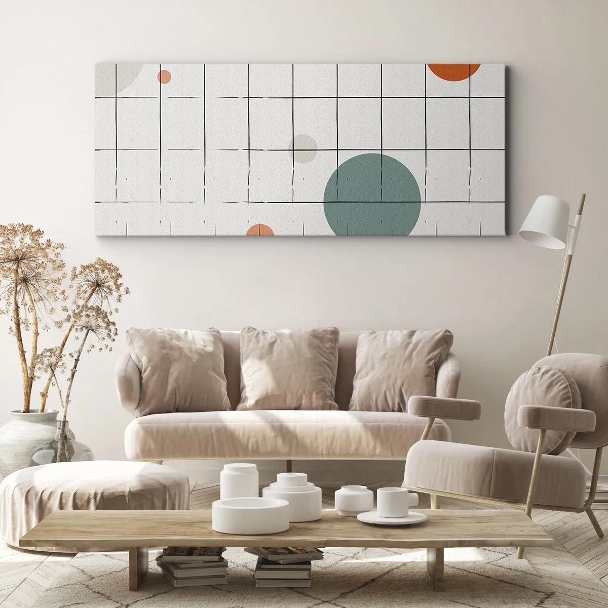 Impression sur toile - Image sur toile - Piégé. Nous ou eux ? - 100x40 cm