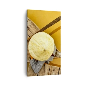 Impression sur toile - Image sur toile - La vie sur le fleuve Jaune - 45x80 cm