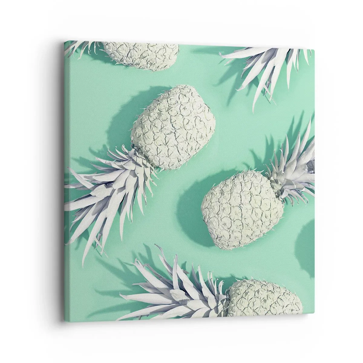 Impression sur toile - Image sur toile - Ils se combinent très bien avec la menthe - 30x30 cm