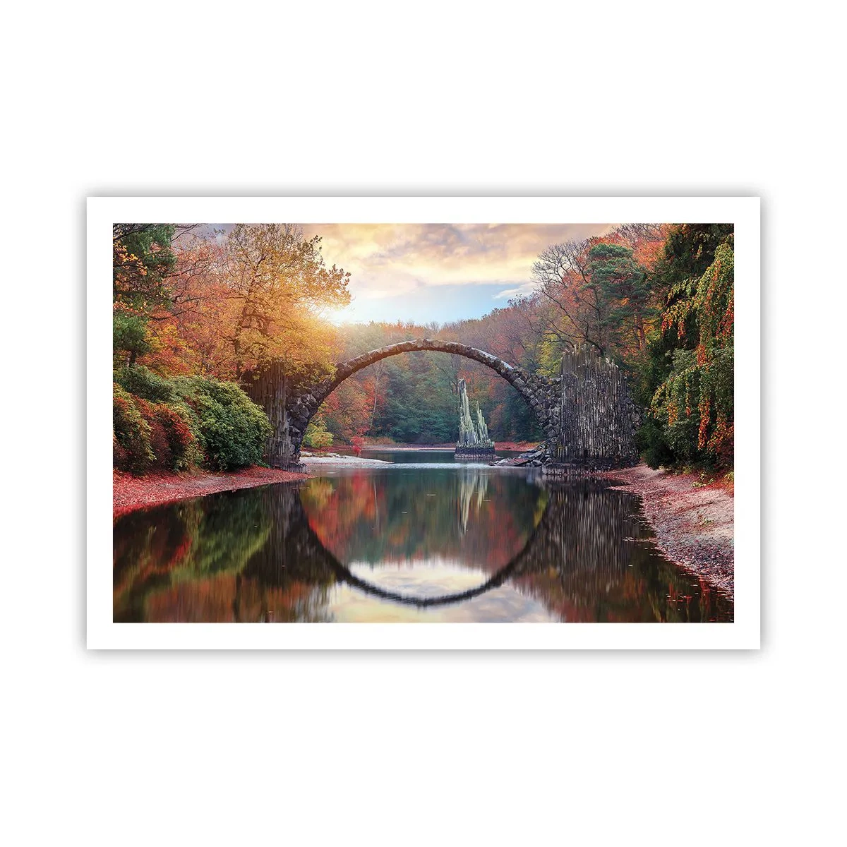 Affiche - Poster - De l'autre cote du miroir - 91x61 cm