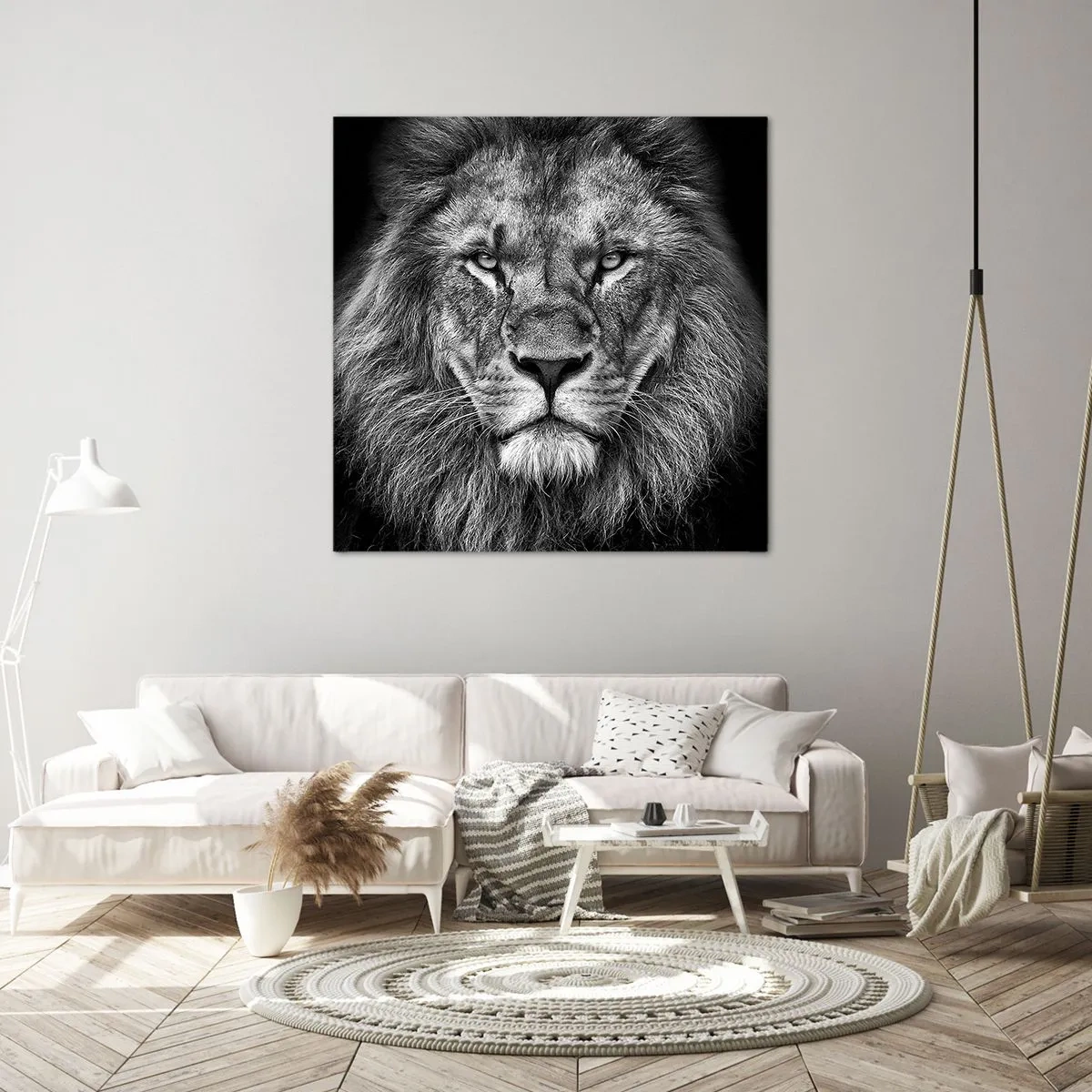 Impression sur toile - Image sur toile - En vêtement de sacre - 70x70 cm
